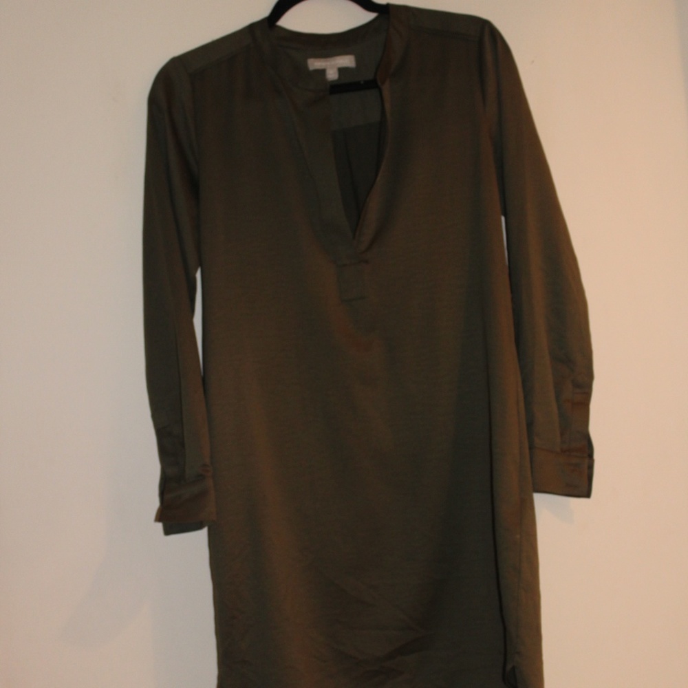 Banana Republic Hunter Green Dress